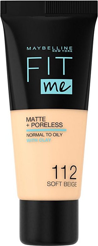 Thumbnail - Fit Me! Foundation Matte+poreless #112-soft Beige 30 ml