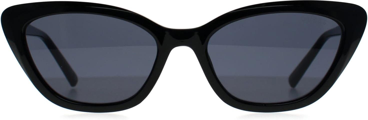 Guess GF6197 01A glänzend schwarz grau Sonnenbrille