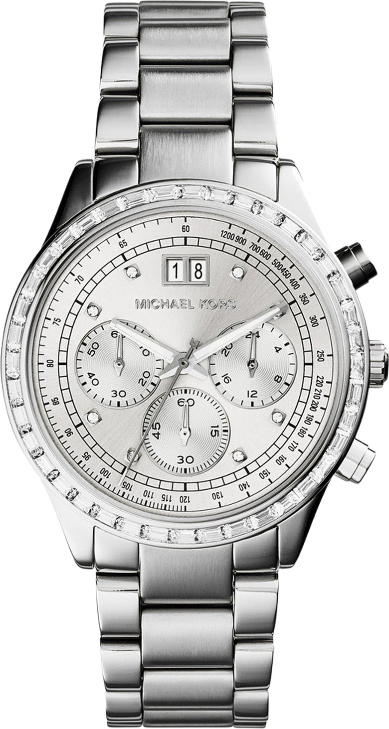 Michael Kors Damenuhr Quartz Silber Gold