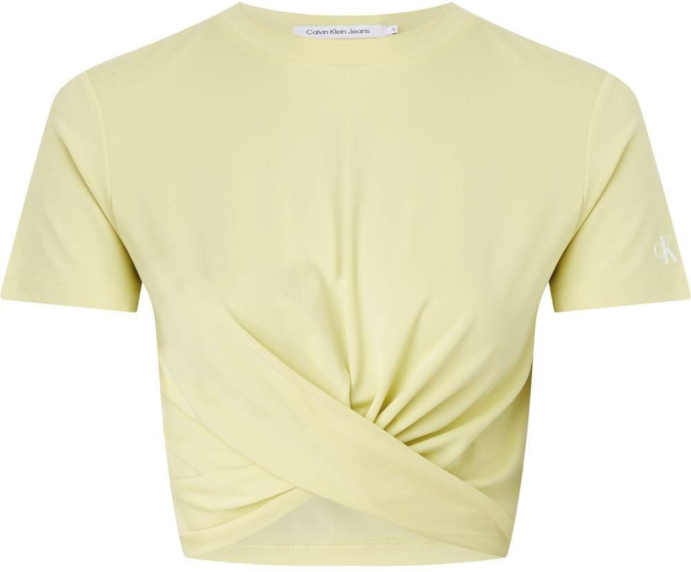 T-Shirt Calvin Klein Femme Twisted Cropped