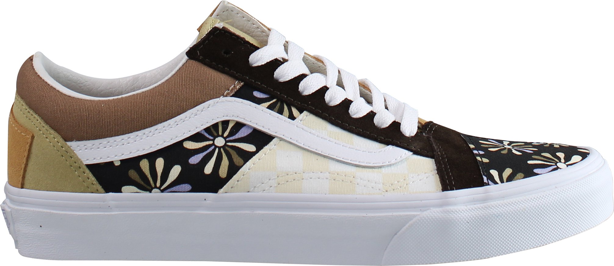 Vans Divine Energy Old Skool Patchwork Brown Damenschuhe