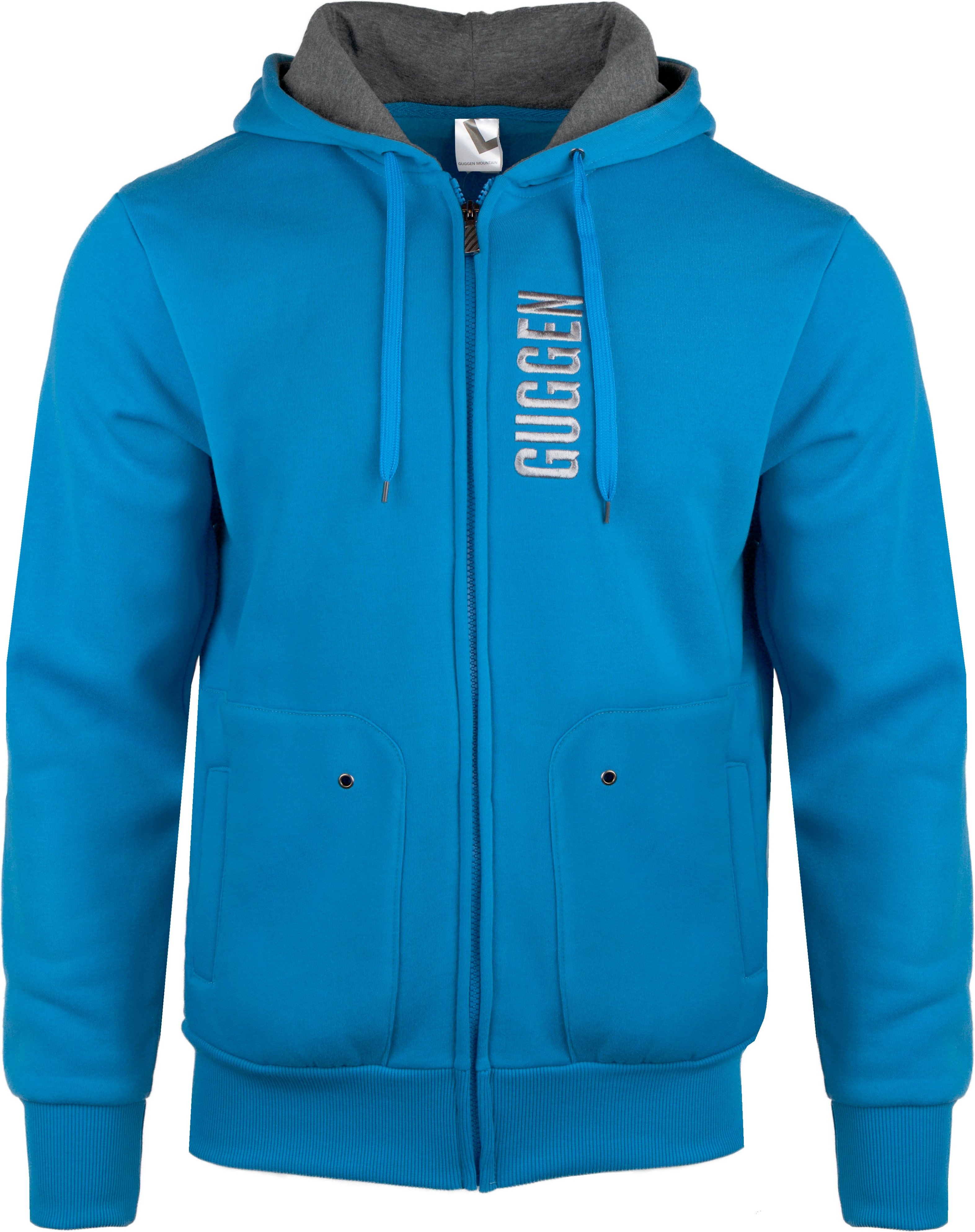 Herren Kapuzenpullover Pullover Hoodie Blau