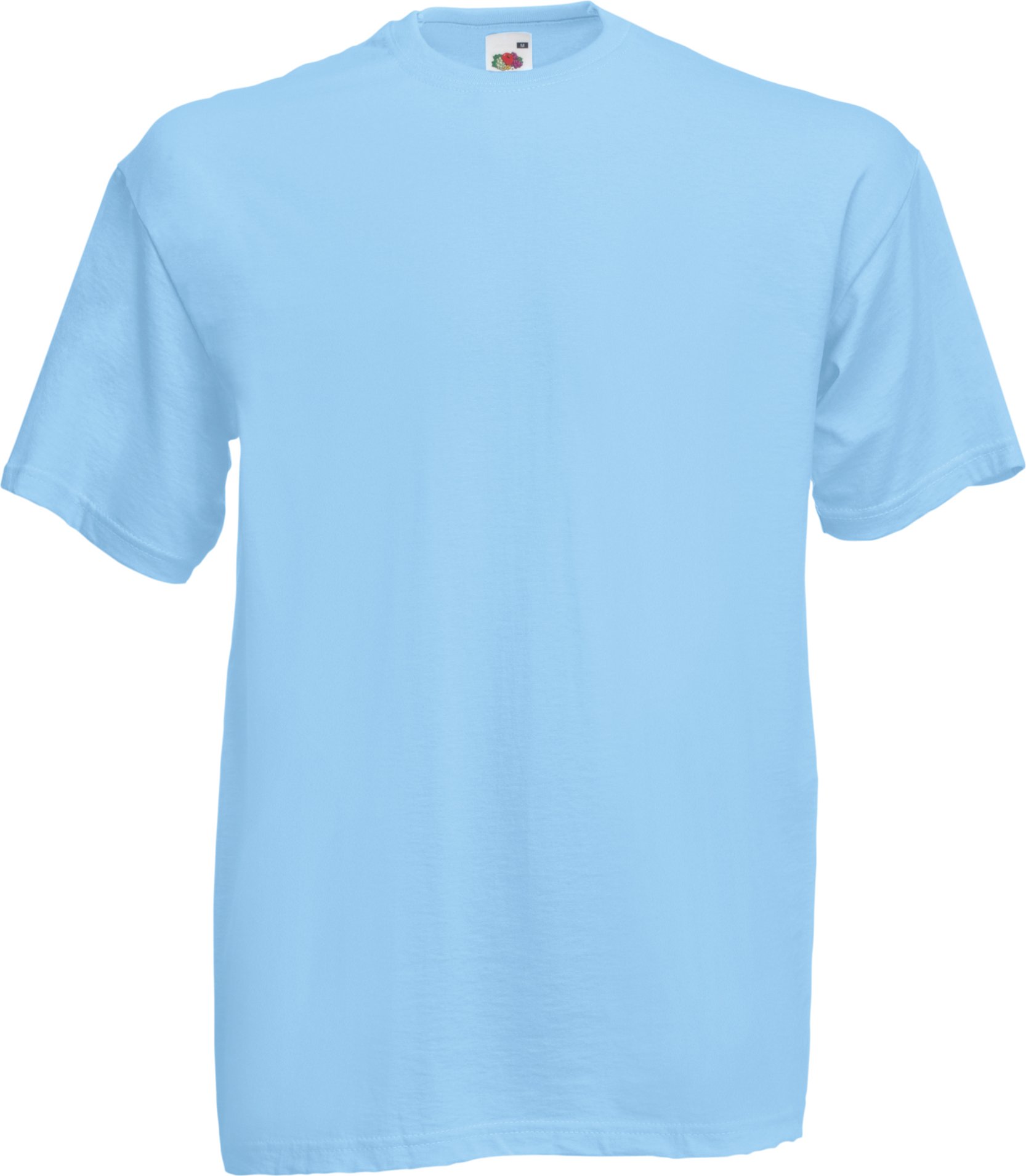 Fruit Of The Loom Herren Kurzarm T-Shirt (Himmelblau)