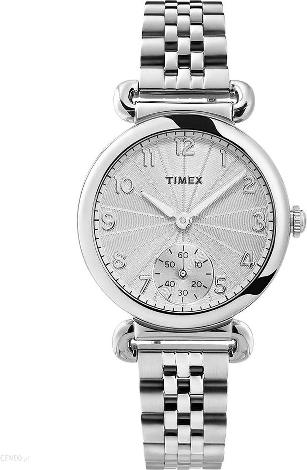 Timex Model 23 Silber Damen Armbanduhr TW2T88800