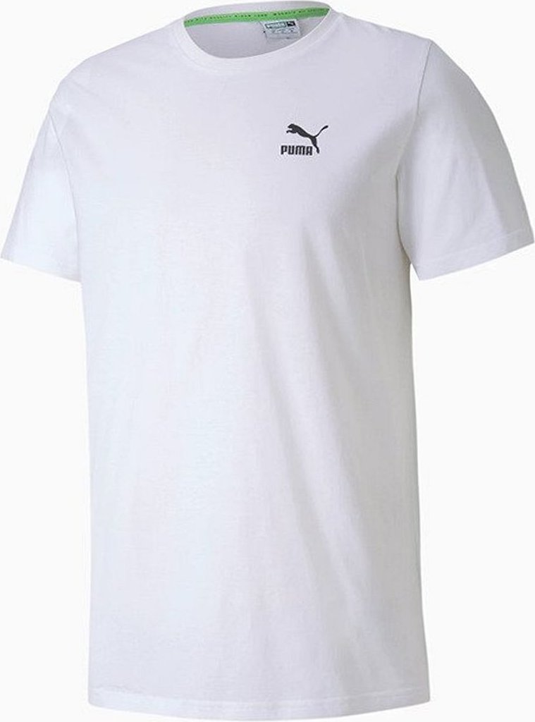 Puma Kurzarm weiße Crew Neck Herren T-Shirt 597431 52