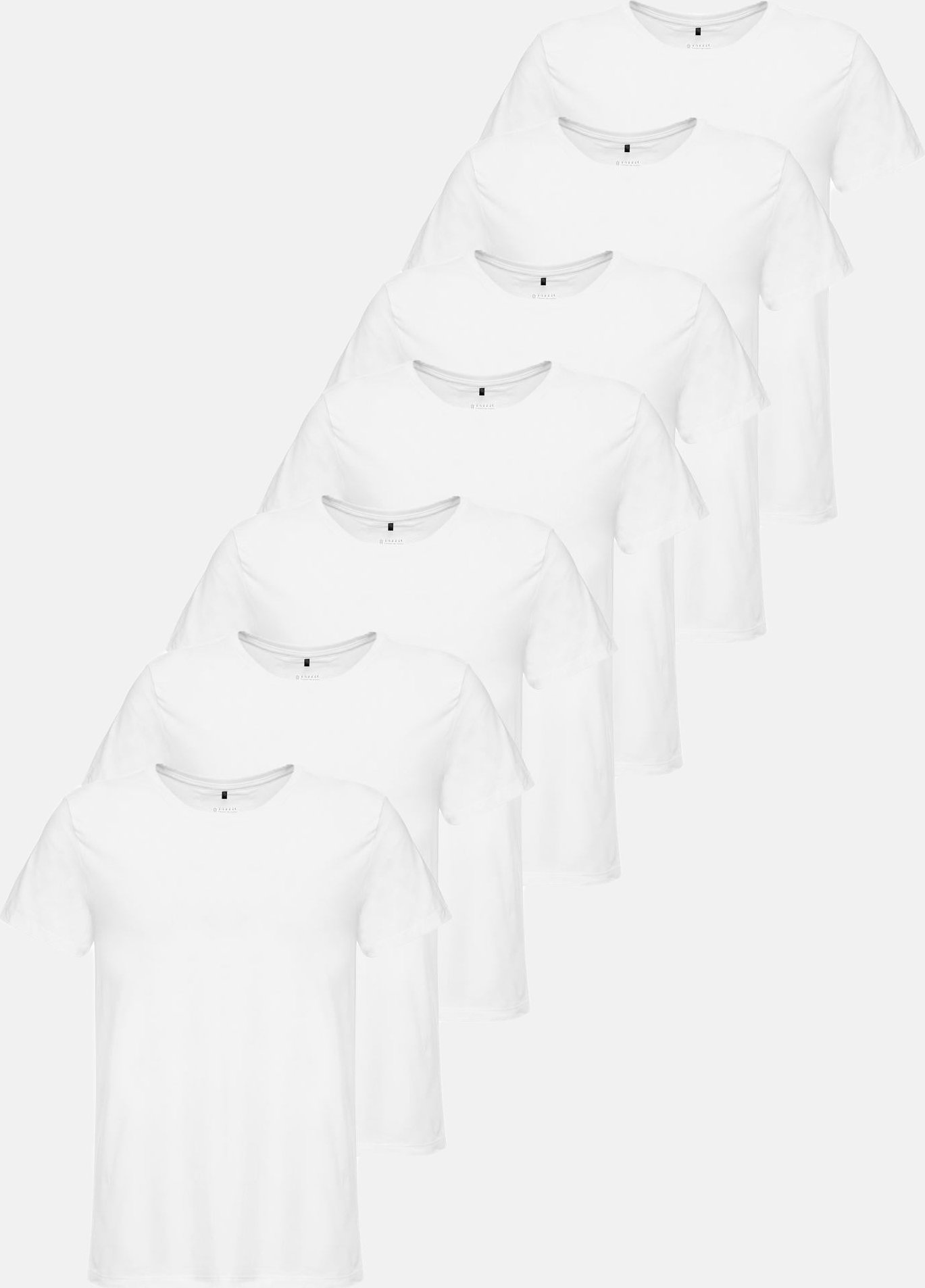 Tazzio Herren T-Shirt Rundhals 7er-Pack