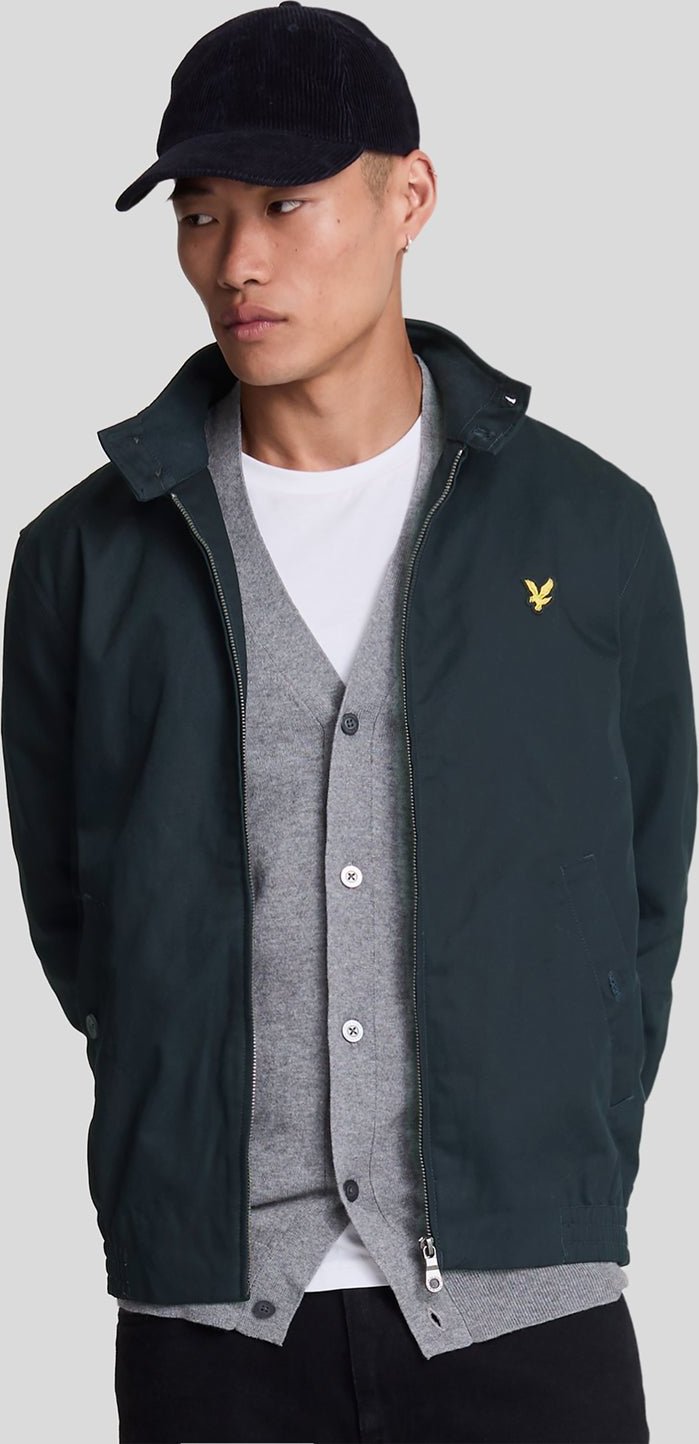 Lyle & Scott Harrington-Jacke – Marineblau