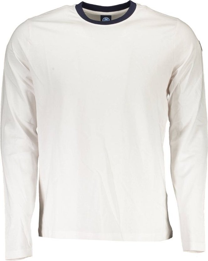 Langärmliges Rundhals-T-Shirt