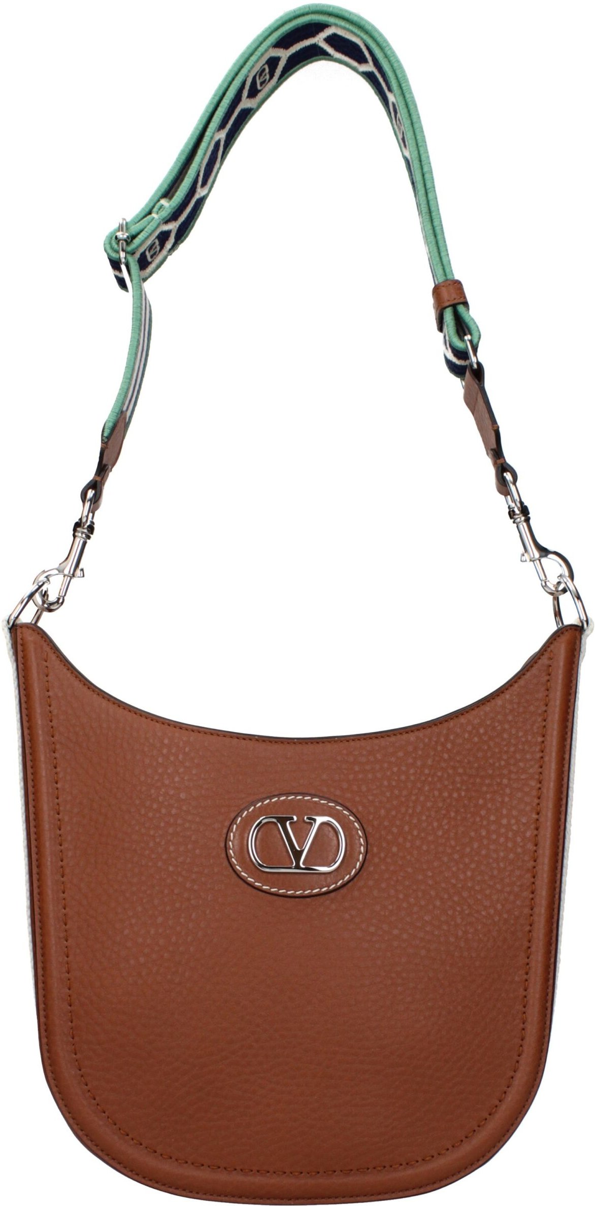 Braune Leder Umhängetasche