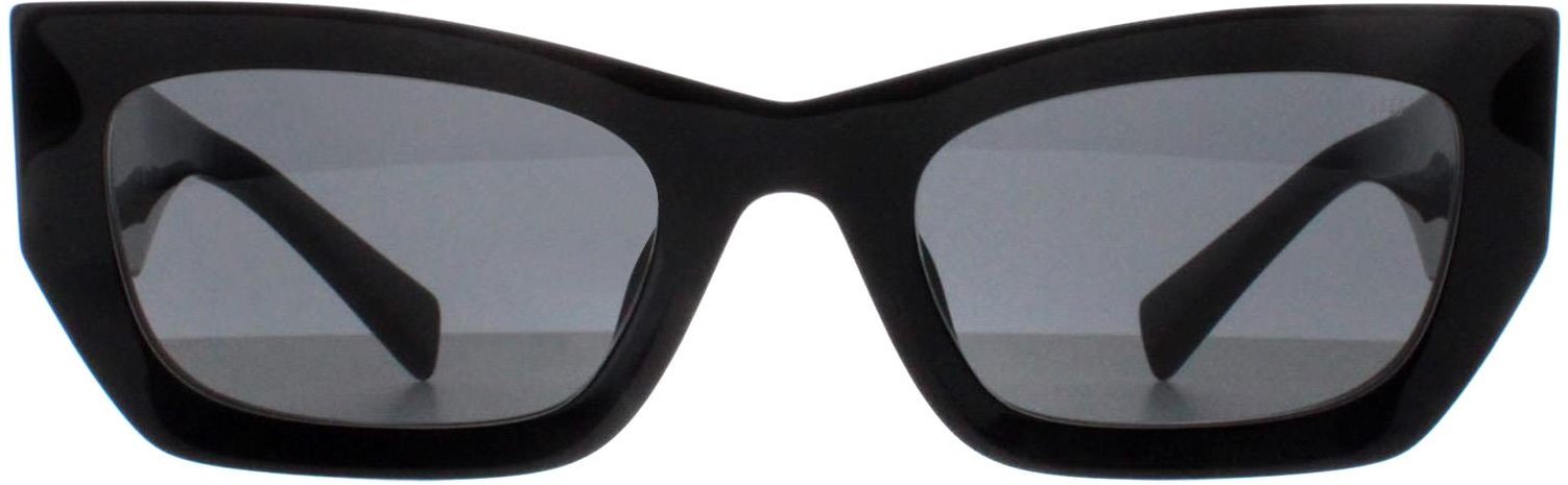 Miu Miu Rectangle Womens Schwarz Dunkelgrau MU09WS