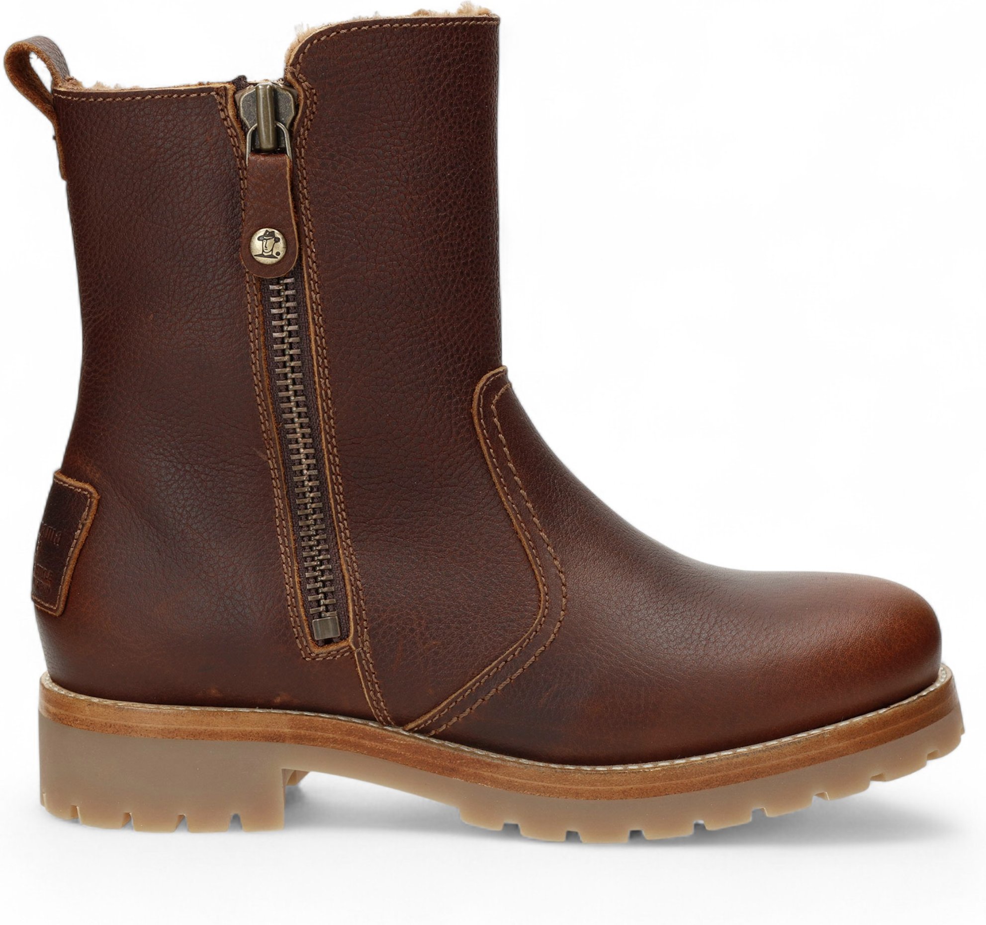 Panama Jack Damen Fabi Igloo B2 Bark wasserdichte Leder-Ankle-Boots