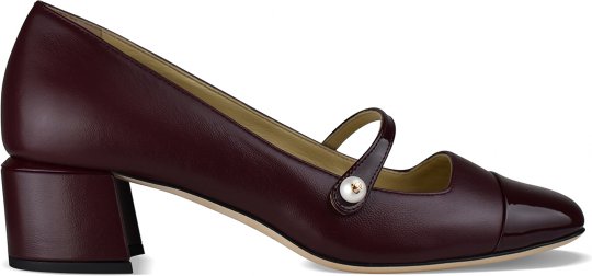 Jimmy Choo Elisa 45 Pumps Bordeaux Bordeaux
