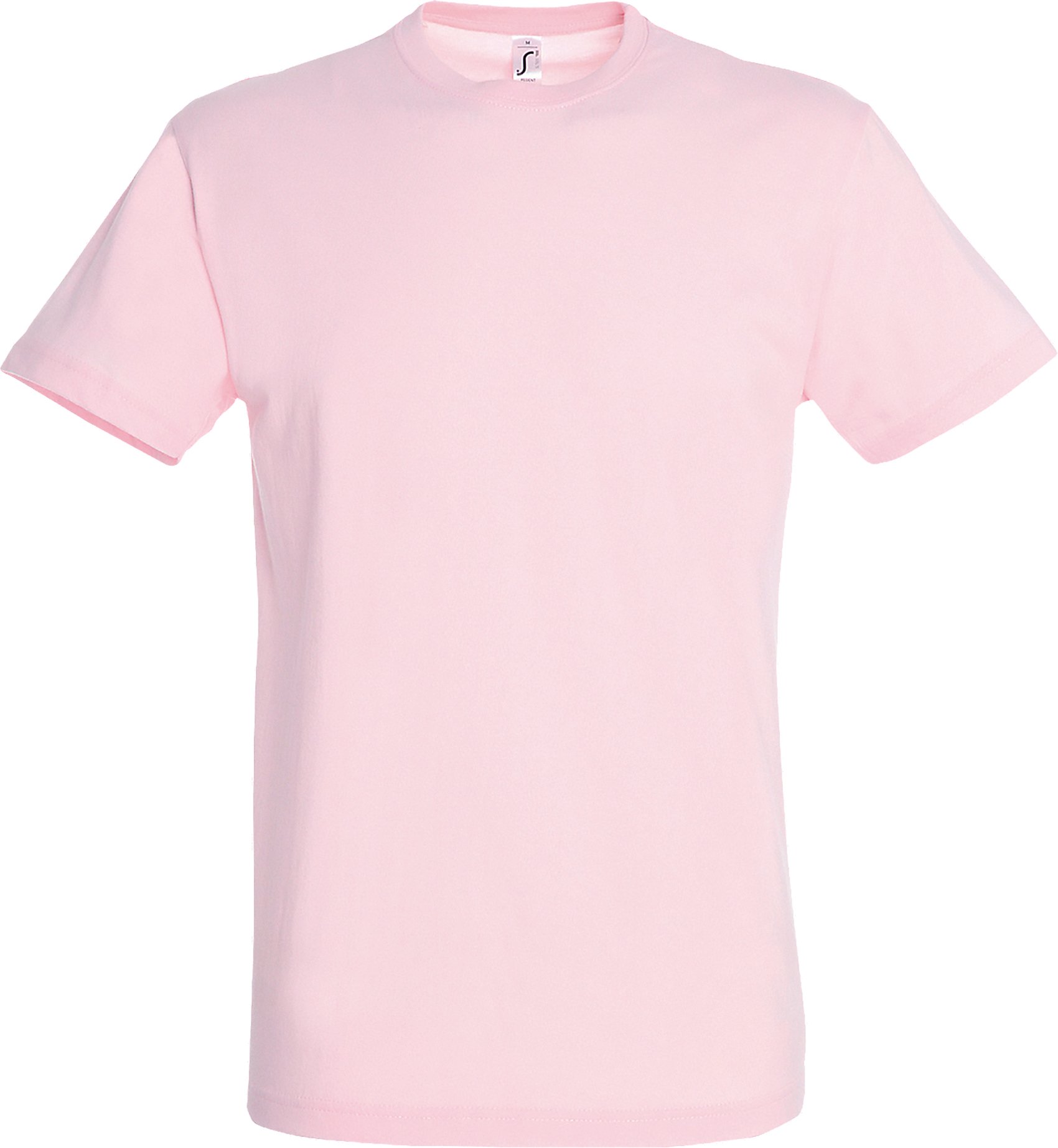 SOLS Herren Regent T-Shirt mit kurzen Ärmeln (blassrosa)