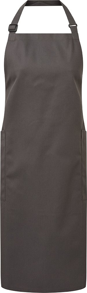 Premier Organic Fairtrade Certified Recycled Full Apron (Dunkelgrau)