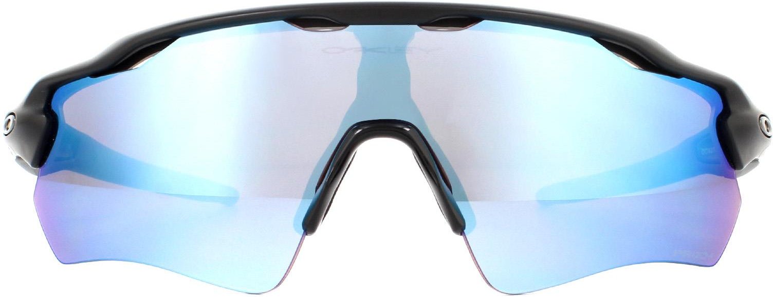 Oakley Wrap Mens Matte Black Prizm Eau profonde Polaris