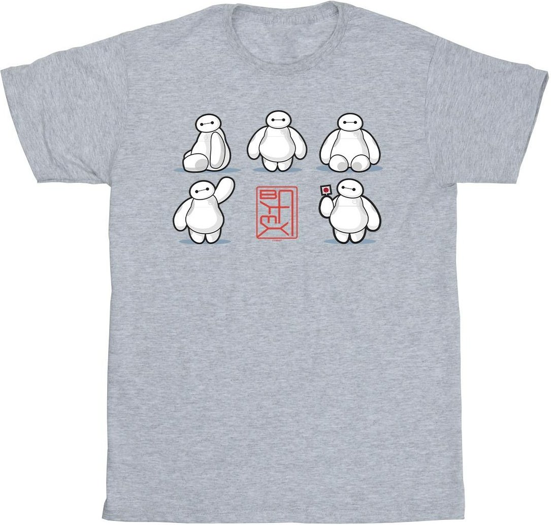 Disney - "Big Hero 6" T-Shirt für Herren (Grau)