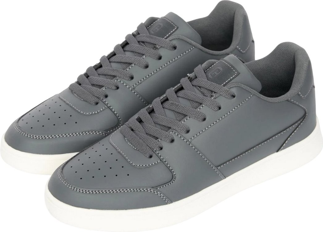 Crosshatch - "Aviemore" Sneaker für Herren (Grau/Weiß)