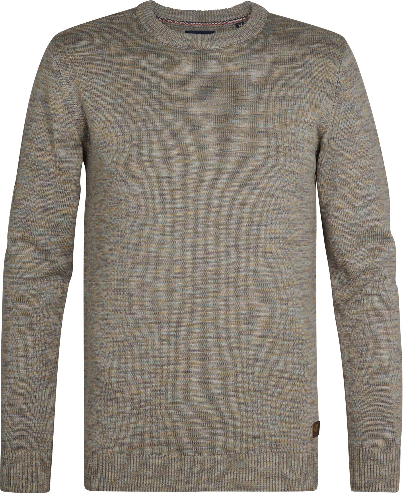 Petrol Industries - Melierter Pulover Dover Herren - Grün