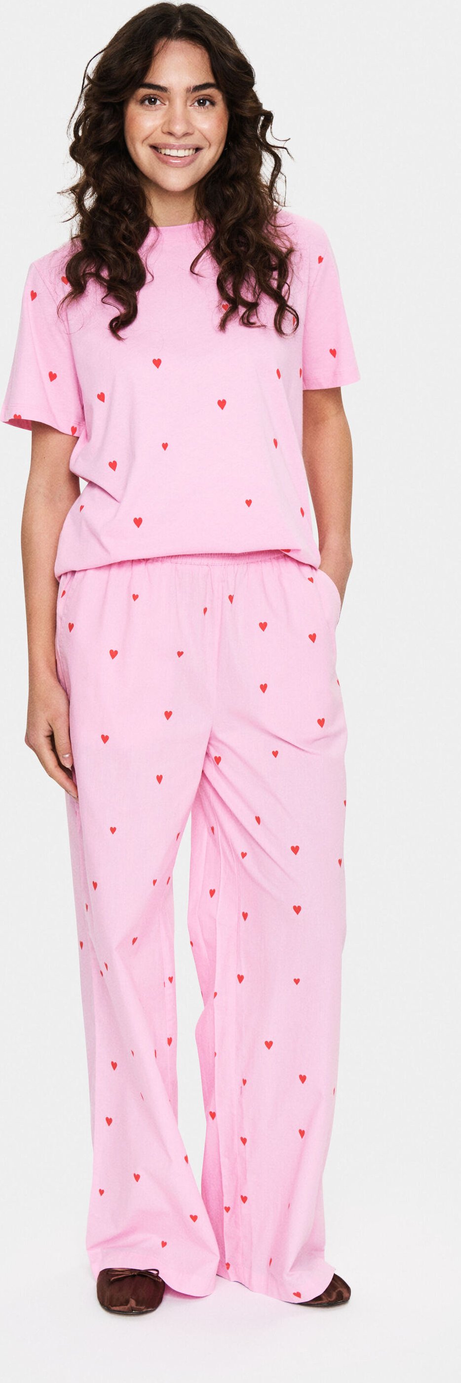 T-shirt Lockere Passform pink