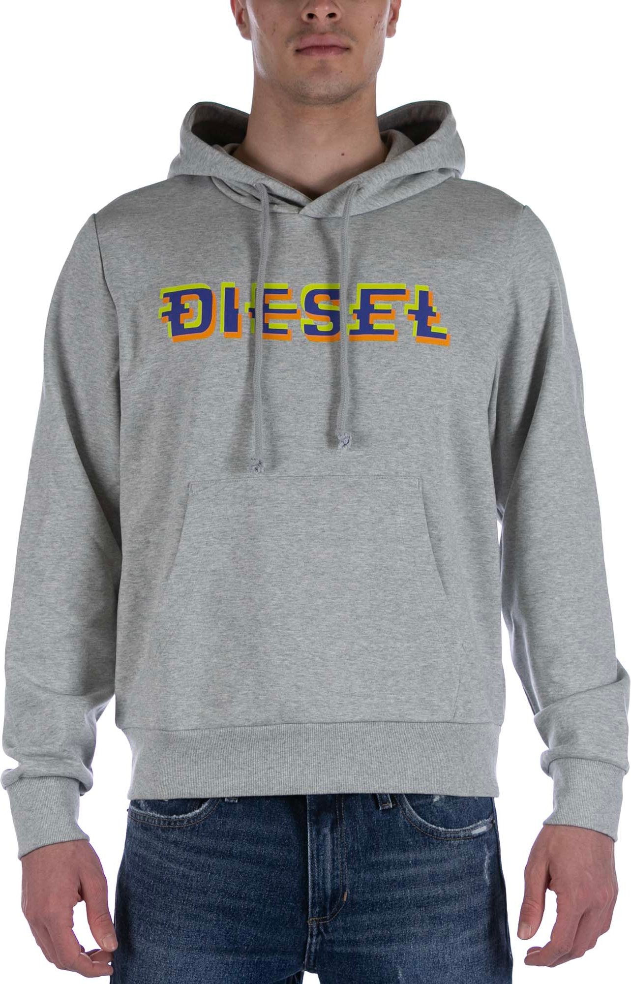 Diesel S-Ginn Hood K27 Graues Sweatshirt