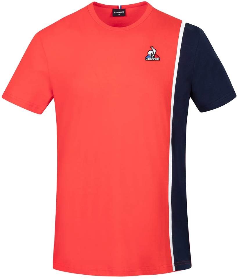 T-Shirt Le Coq Sportif Herren Essential bicolor