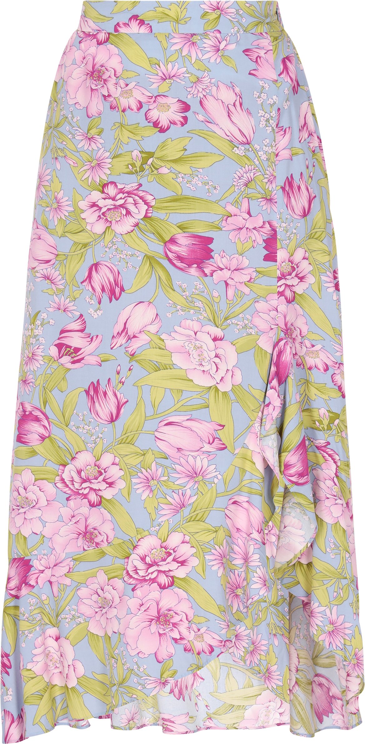 usha Rock Frauen blau mehrfarbig