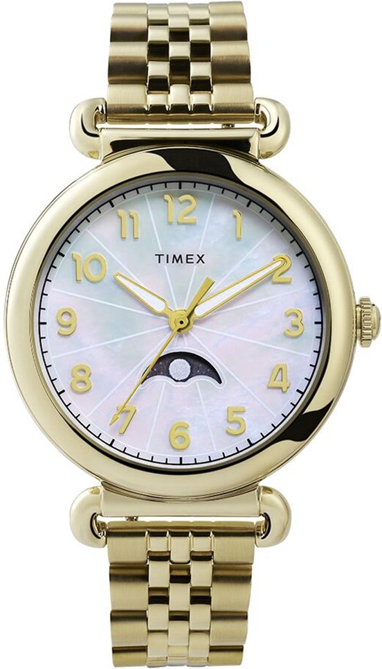 Timex Model 23 Gold Damen Armbanduhr TW2T89500