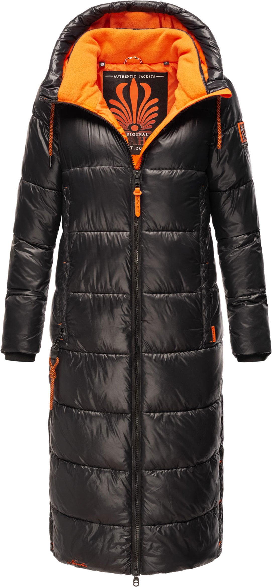 Navahoo Damen Wintermantel Schmuseengel – Lang & Elegant Warm