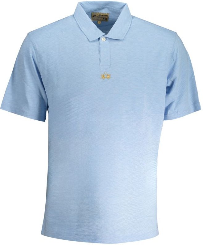 La Martina Azzurro Baumwoll Poloshirt für Herren
