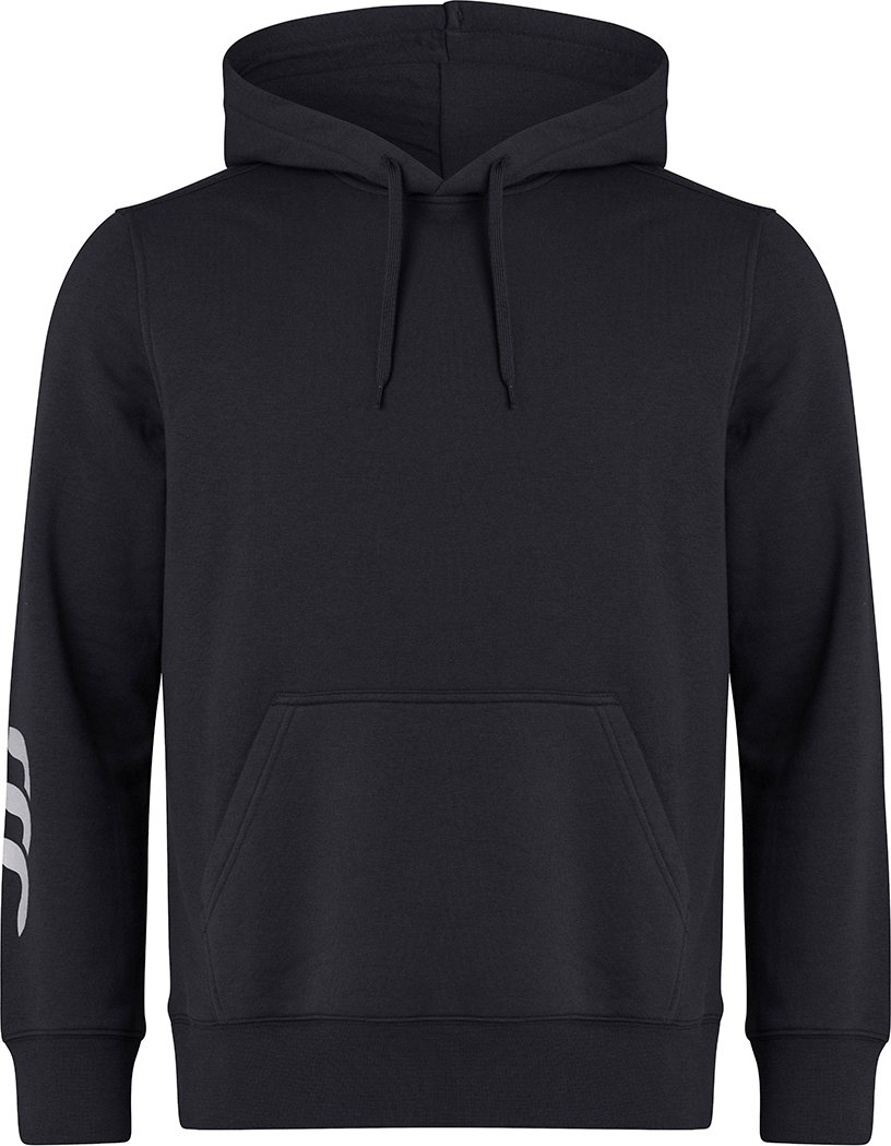 Canterbury Unisex Club Hoodie für Erwachsene (Schwarz)