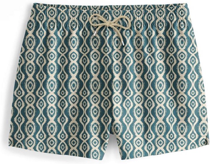 "Geometric" Badeshorts