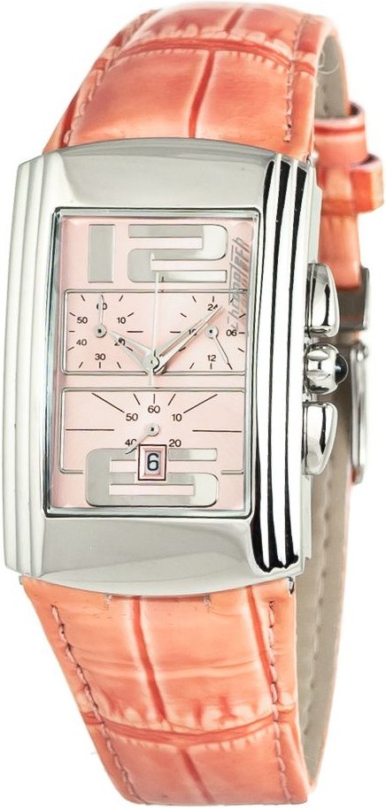 Rechteckige pinkfarbene Ziffernblatt-Uhr Ct7018b02ac