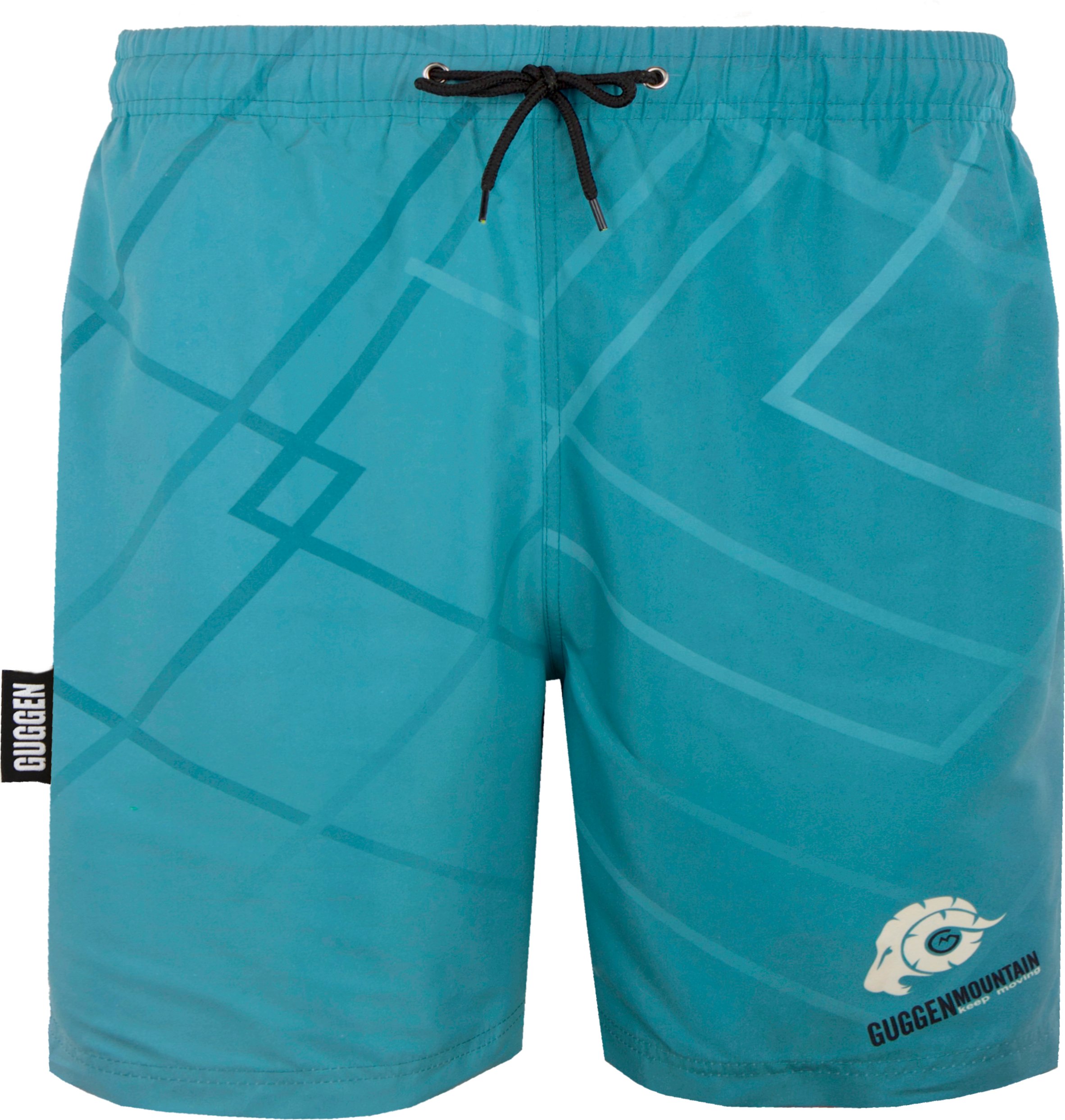 Herren Badehose mit Muster Streifen