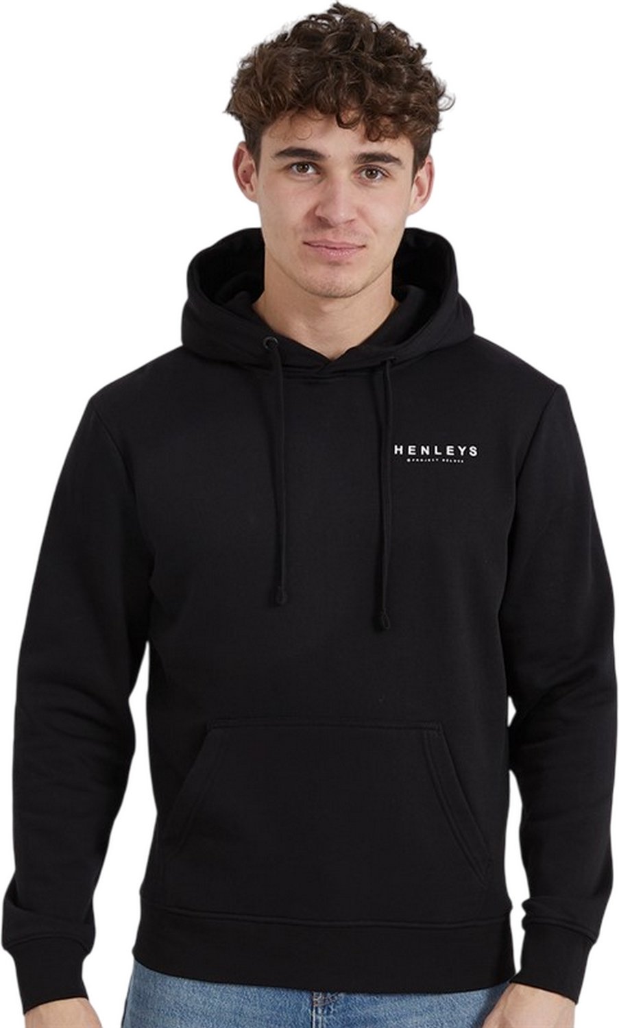 Henleys - "Henycore" Kapuzenpullover für Herren (Schwarz)