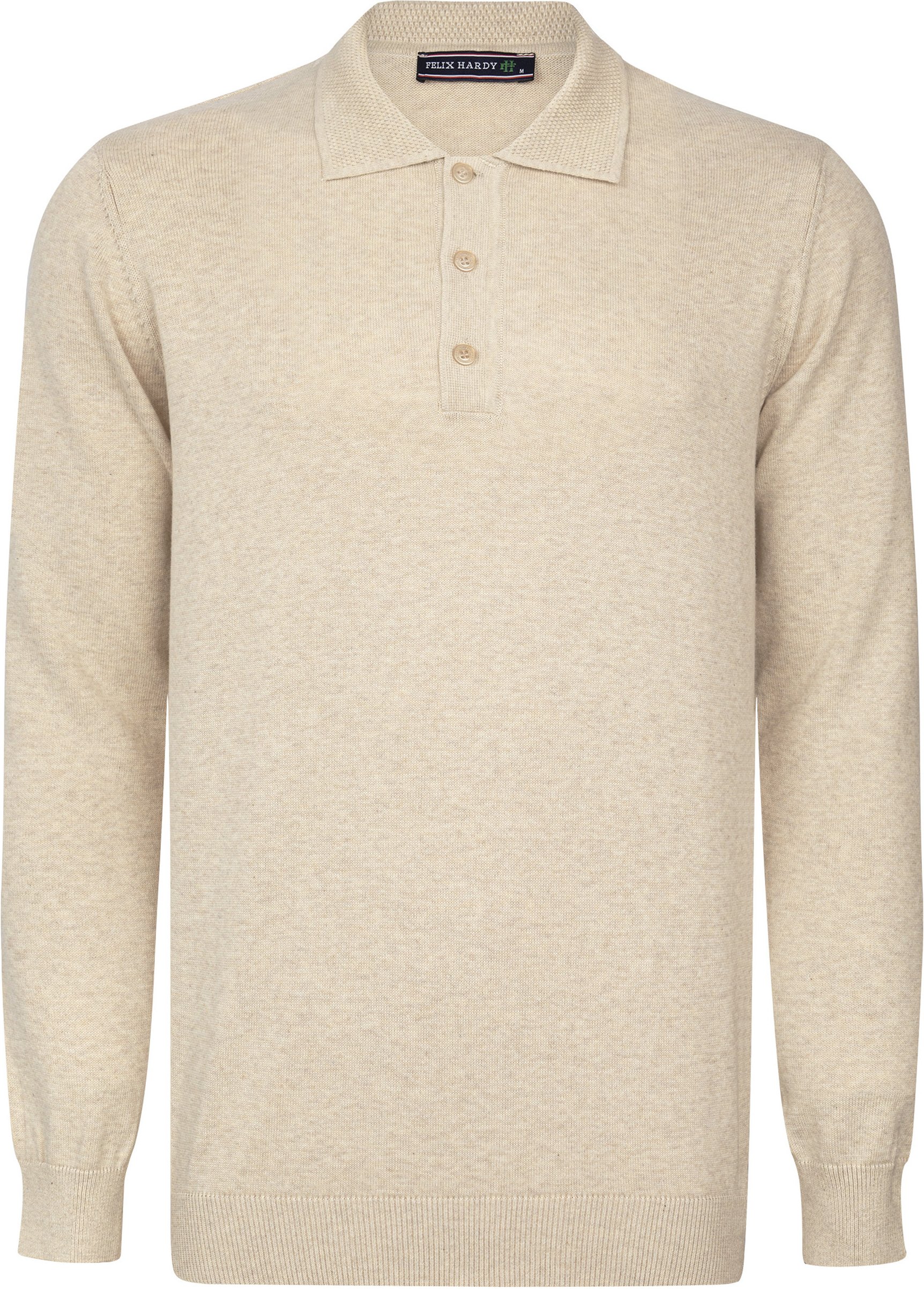 Polo Kragen Langarm Pullover Afonso