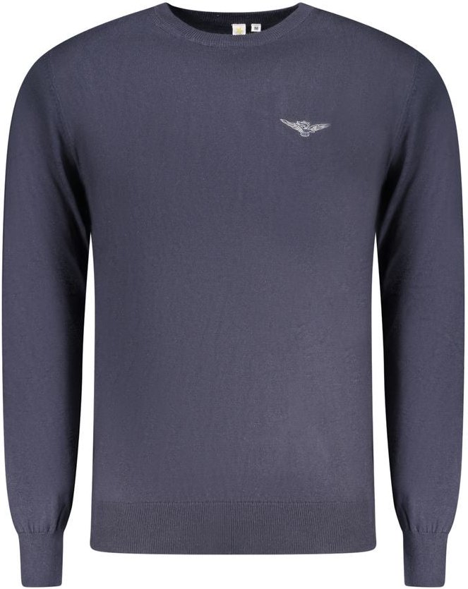 Accademia Militare Blauer Baumwollpullover für Herren