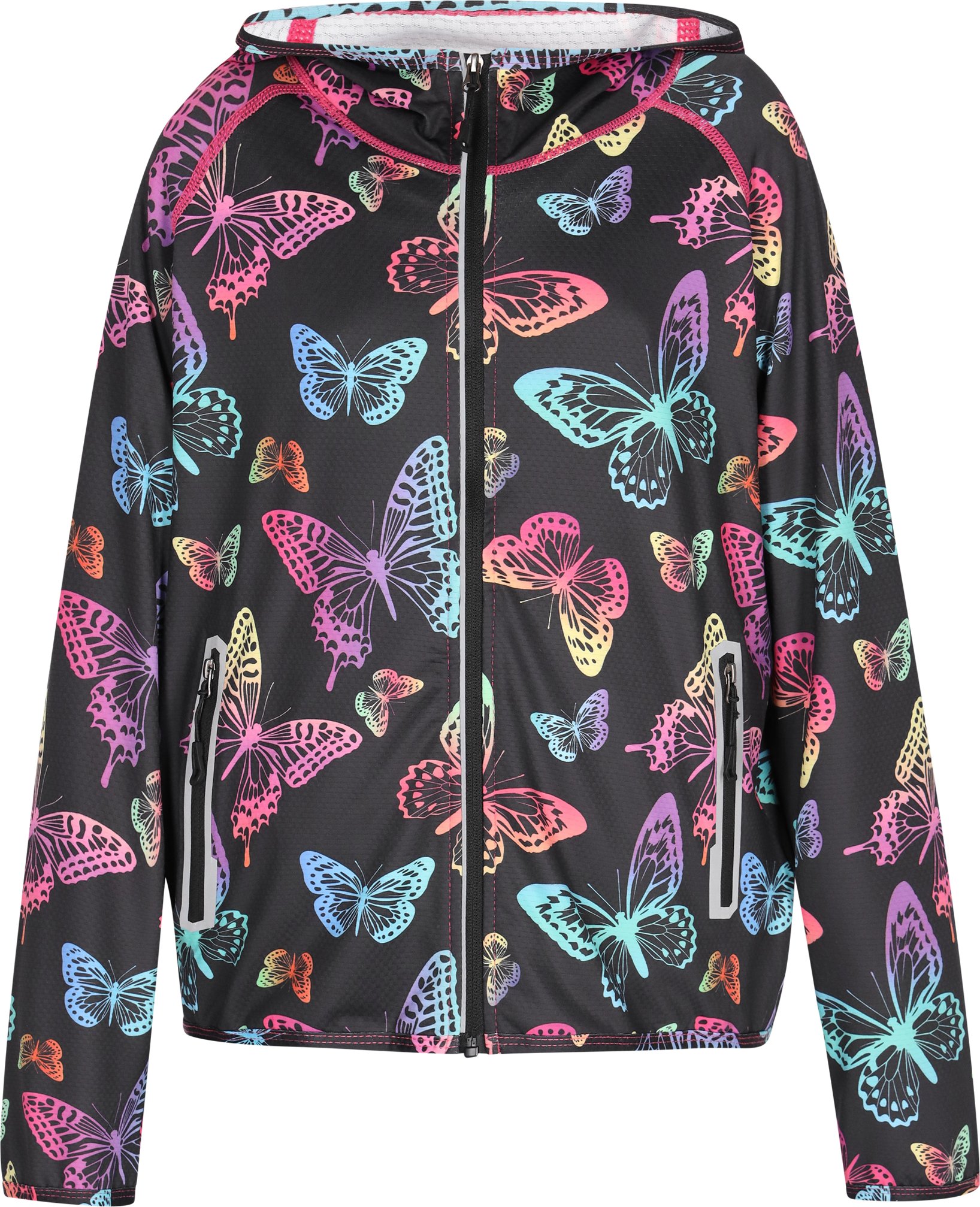 Mymo Jacke Mädchen schwarz mehrfarbig