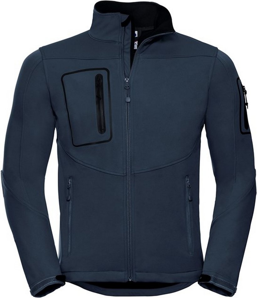 Russell - Softshelljacke für Herren - Sport (Dunkelblau)
