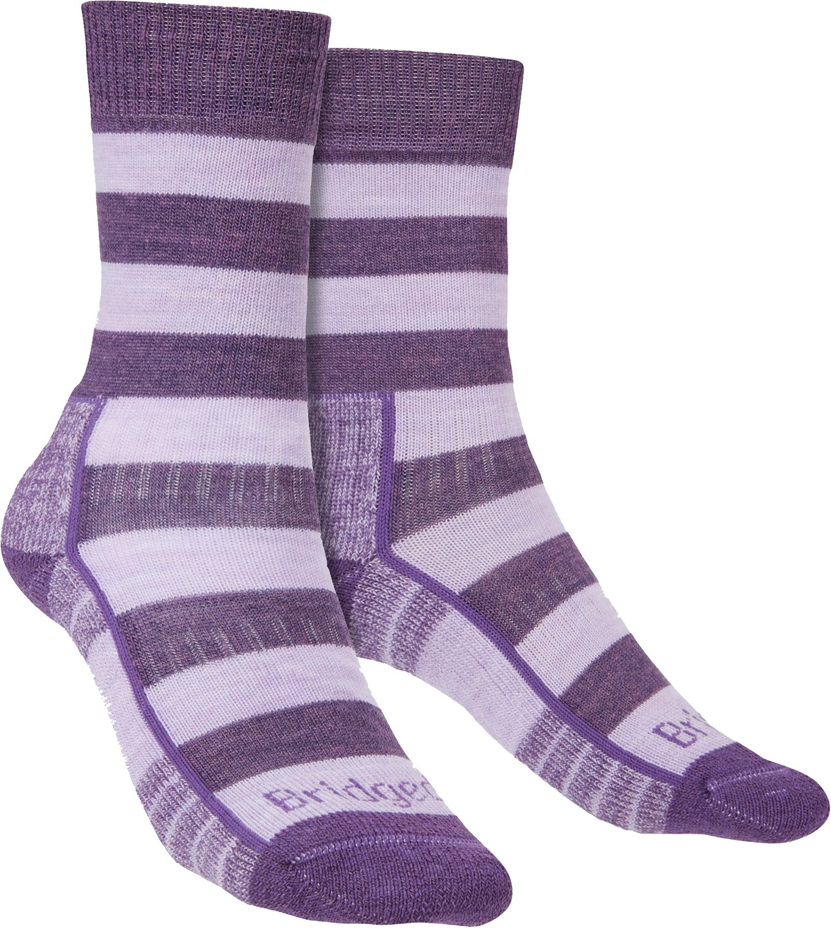 Thumbnail - Bridgedale - Womens Wandern Leichte Merino Socken - Flieder / Lila