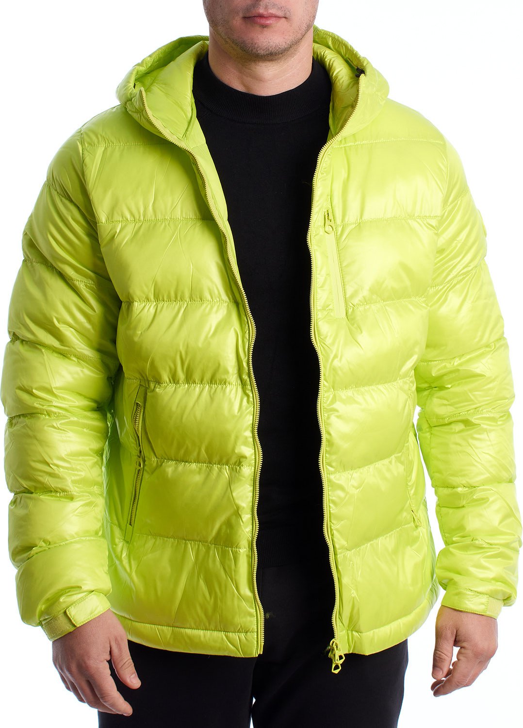 Herren Padded Jacke mit Kapuze 66512