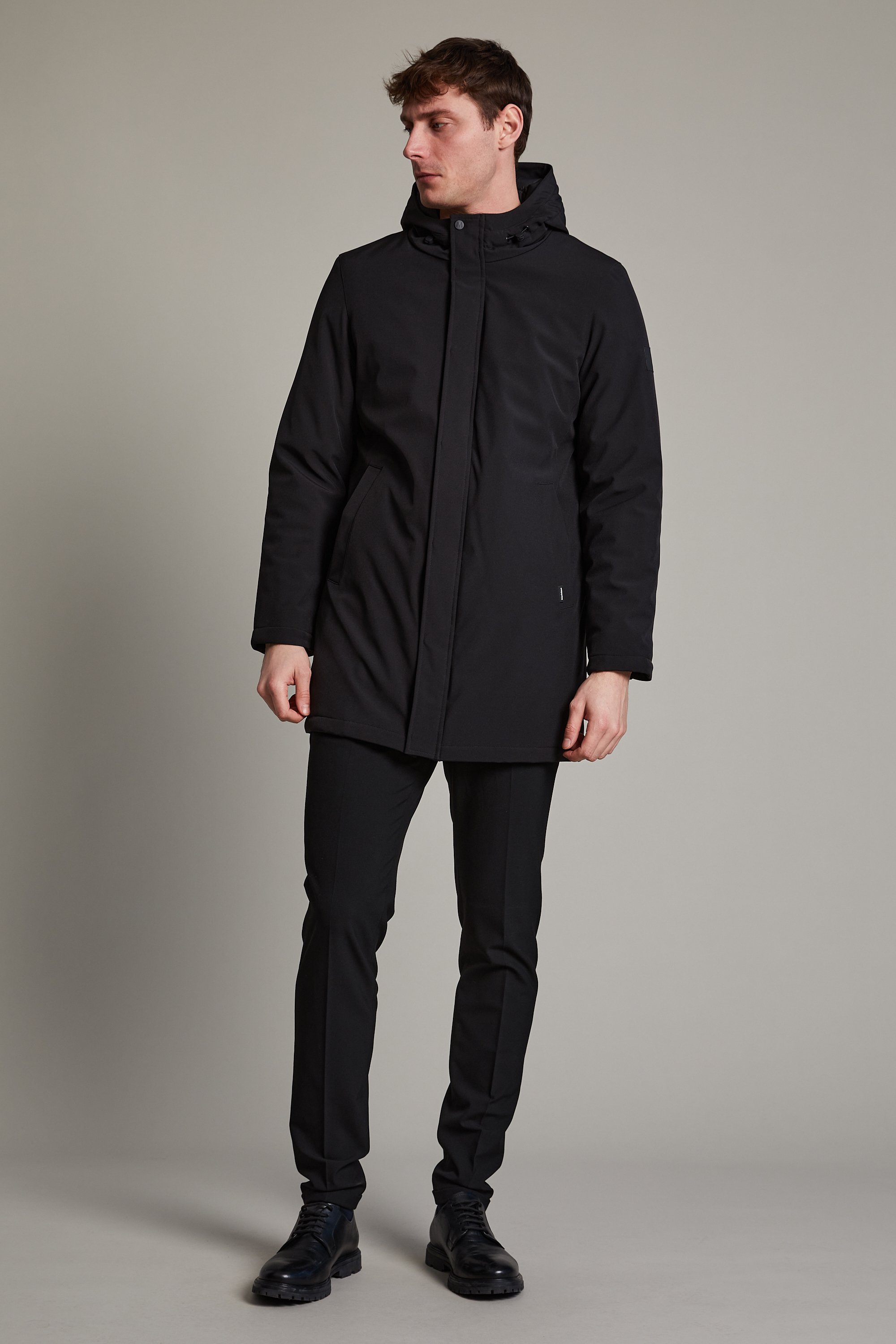 Jacke Gerade Passform black