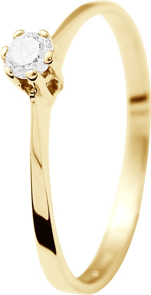 DIADEMA - Ring - Diamant - Gelbgold