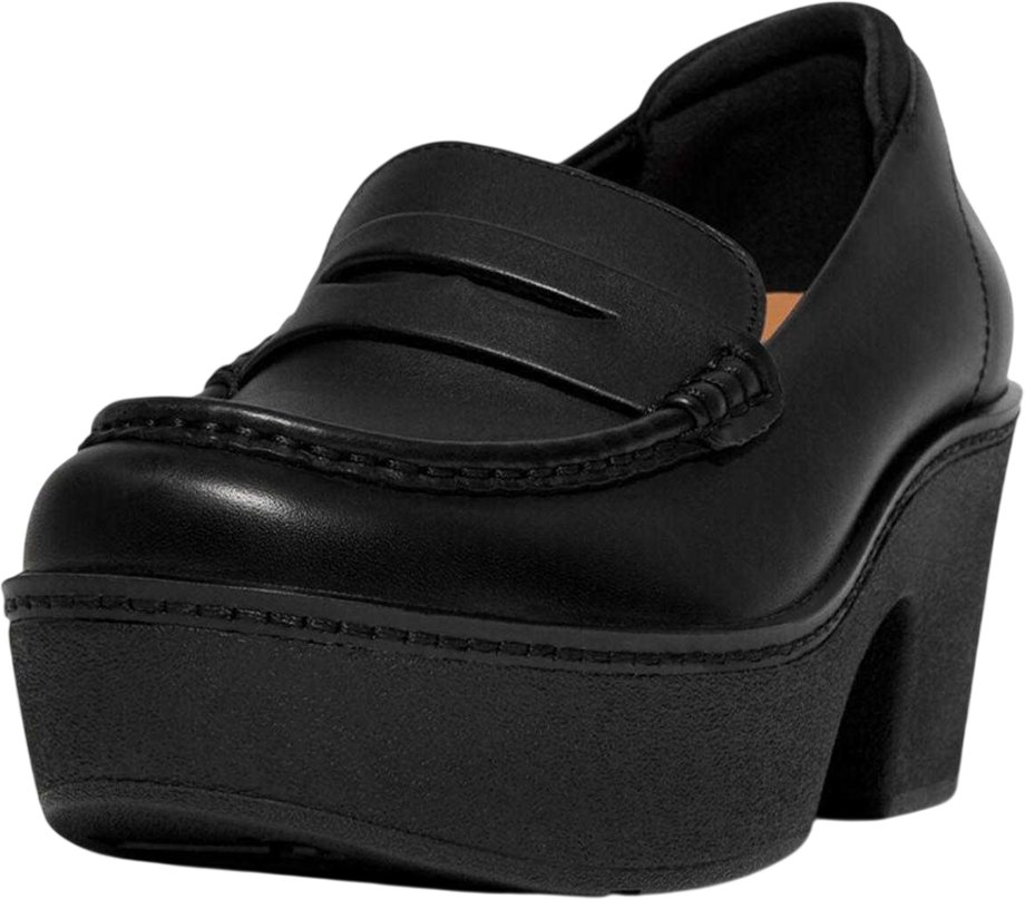 Fit Flop - "Pilar" Halbschuhe für Damen, Plattform-Absatz (Schwarz)