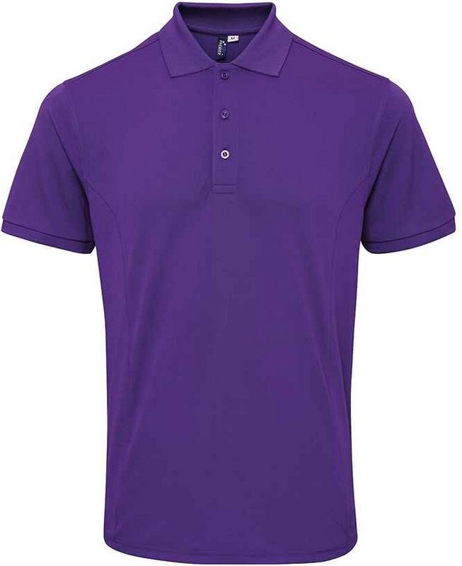 Premier Herren Coolchecker Plus Pique Polo T-Shirt (Violett)