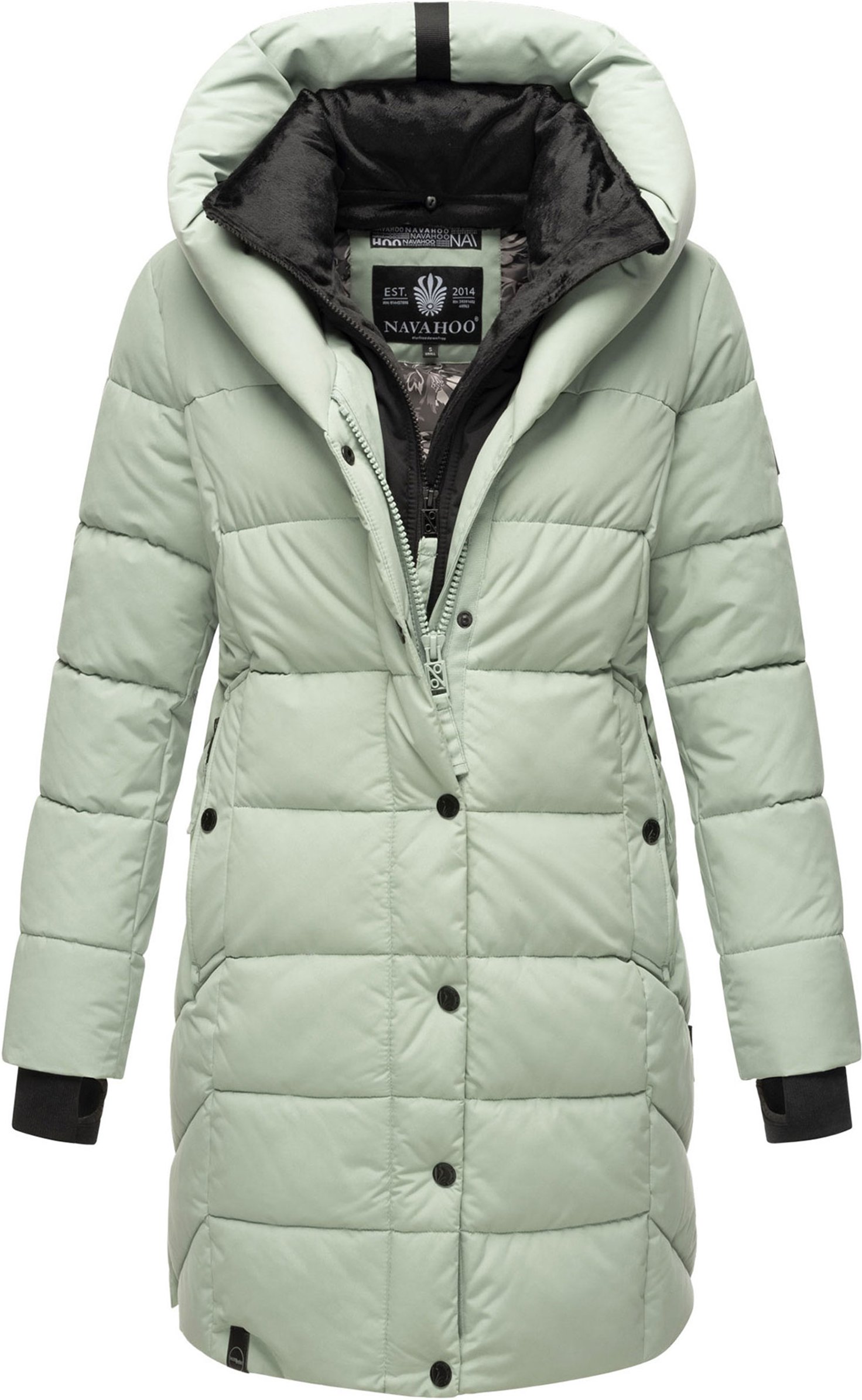 Navahoo Damen Steppjacke Knutschilein – Warm & Stylisch