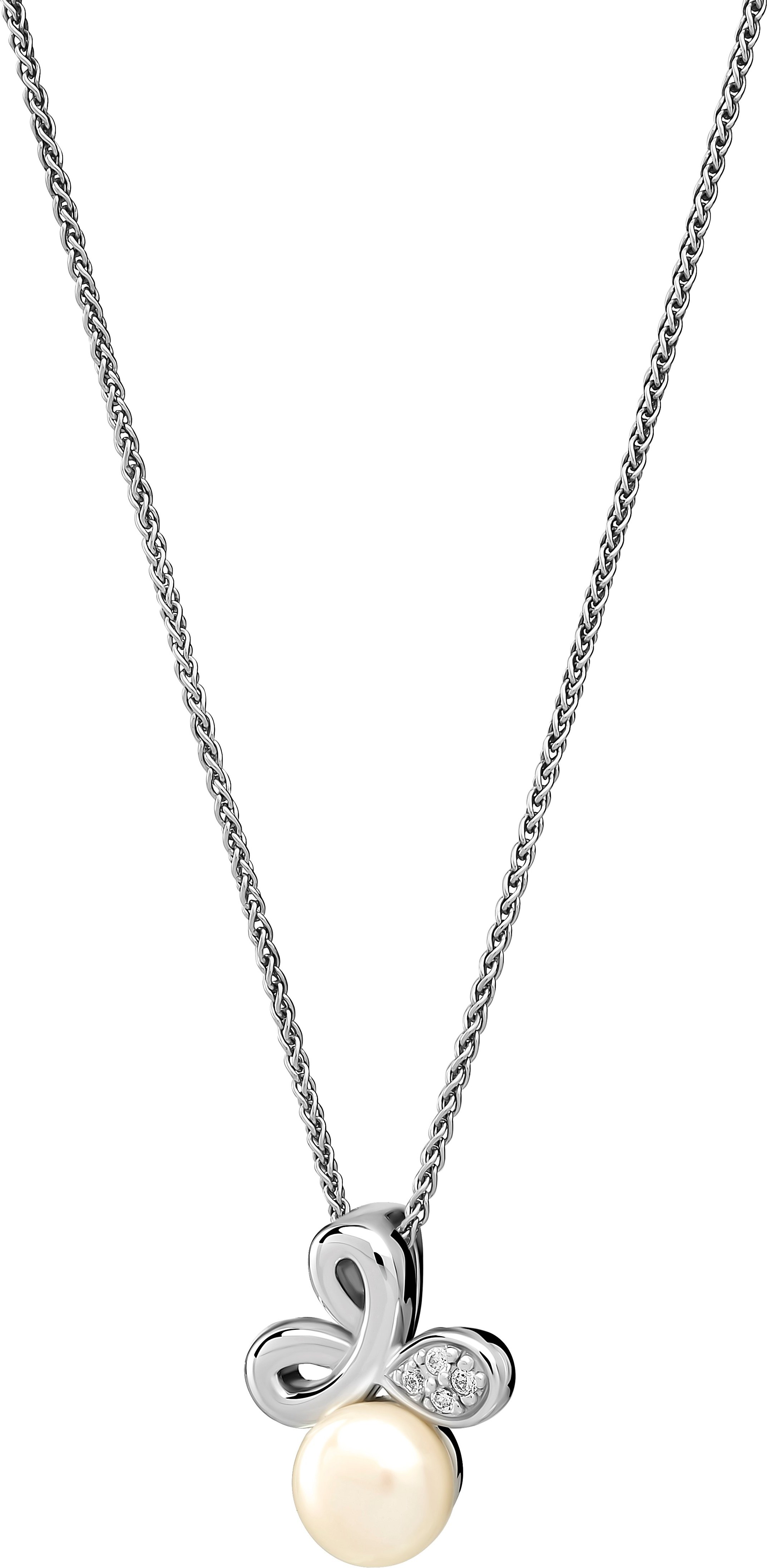 Orphelia 'Elisabeth' Damen 925 Sterling Silber Kette mit Anhänger - Silber ZH-7511