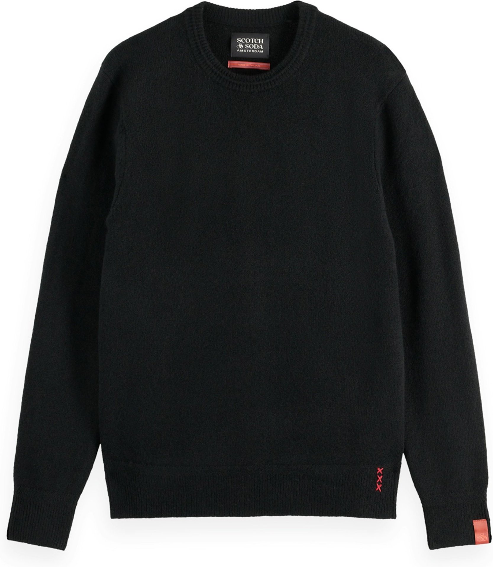 Scotch & Soda Soft Knit Regular Fit Crew Neck Strickpullover