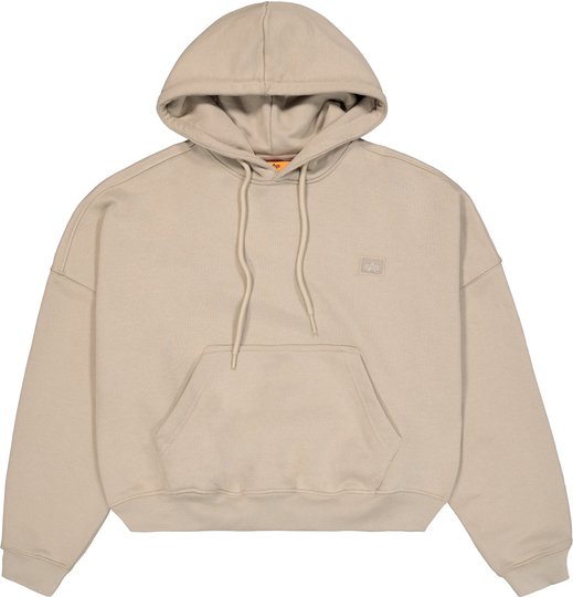 Alpha Essentials Rubber Logo Hoodie Women