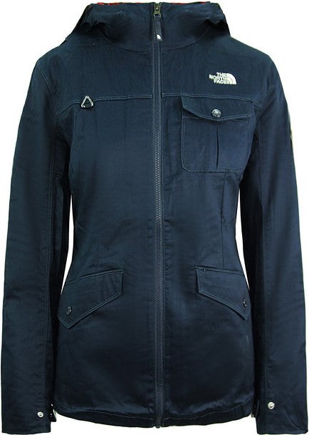 The North Face Utility Parka mit Reißverschluss und Kapuze, Marineblau, Damen-Lifestyle-Jacke, NF0A3L7BH2G