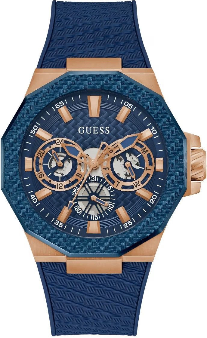 Guess Indy Herren Blau Uhr GW0853G3